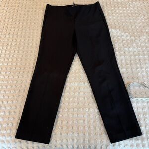 Black Pencil Pants, Cropped